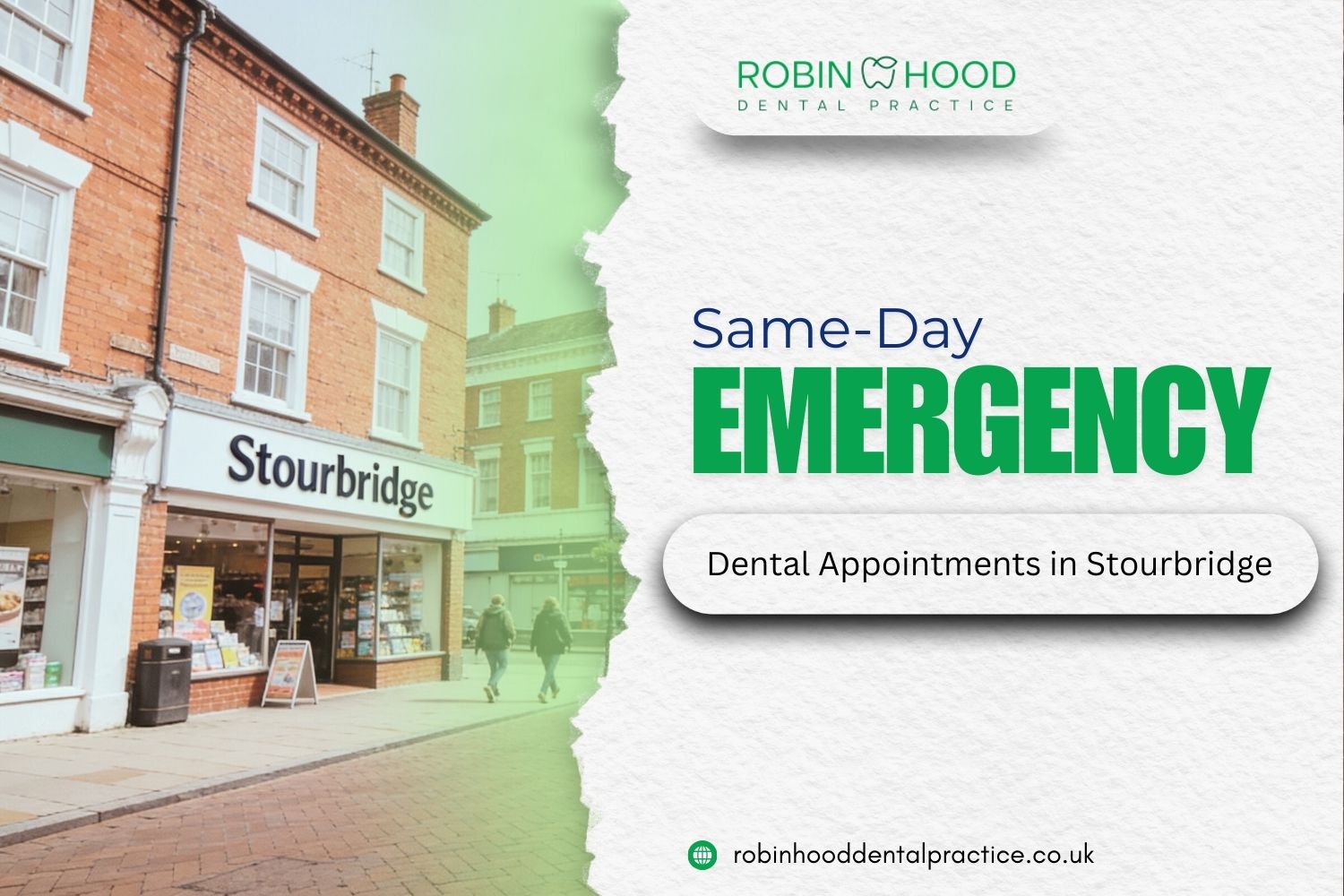 Same-Day Emergency Dental Appointments in Stourbridge