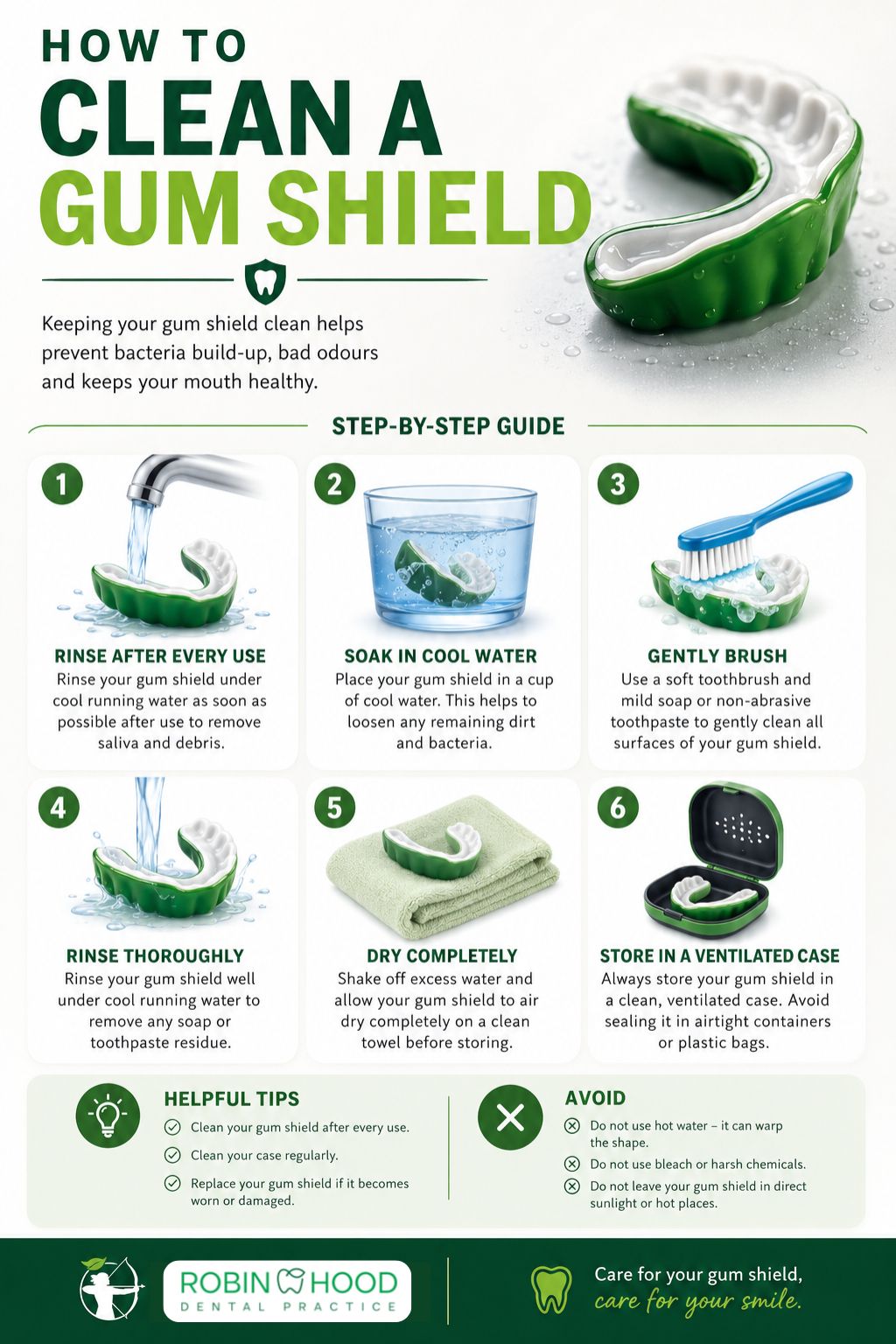 How to Clean a Gum Shield: Complete Guide Mouthguard Care