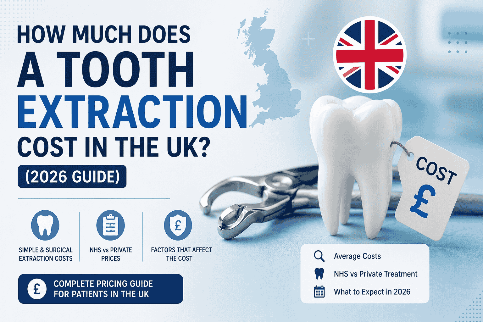 How Much Does a Tooth Extraction Cost in the UK? (2026 Guide)